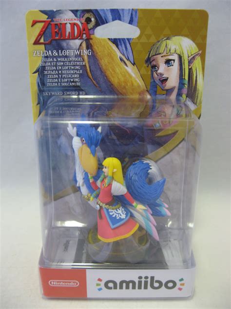 Amiibo Figure Legend Of Zeldaskyward Sword Hd Zelda And Loftwing New Amiibo Press