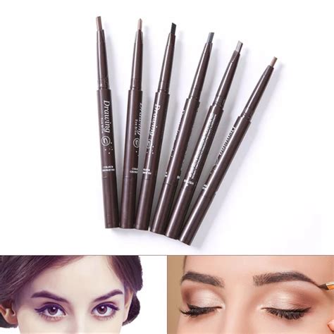 Buy Eyebrow Pencil Automatic Double Head Eyebrow Pencil With Brow Brush Best