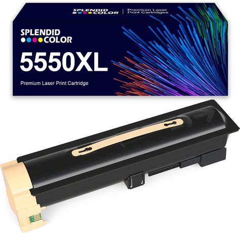 Amazon SPLENDIDCOLOR Remanufactured 1PK 5550 Black High Yield