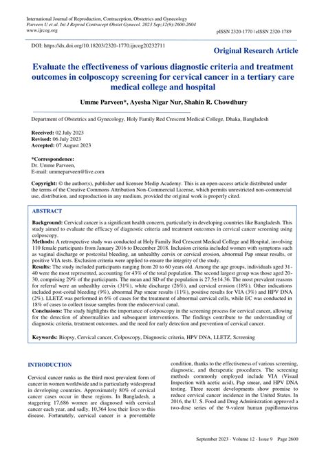 PDF Evaluate The Effectiveness Of Various Diagnostic Criteria And