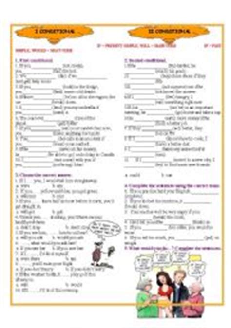 I And Ii Conditional Esl Worksheet By Alisadedic