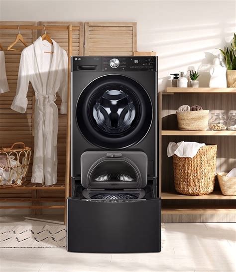 Lg 25kg Twinwash® Mini In Black Lg Australia