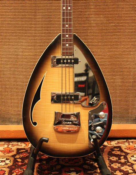 Vintage 1960s Vox Bill Wyman Teardrop Bass Guitar