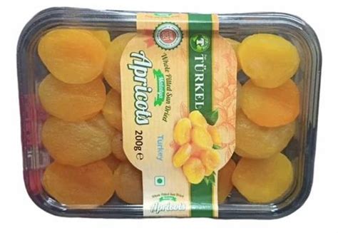 Turkel Whole Pilled Sun Dried Apricots Packaging Type Plastic Box