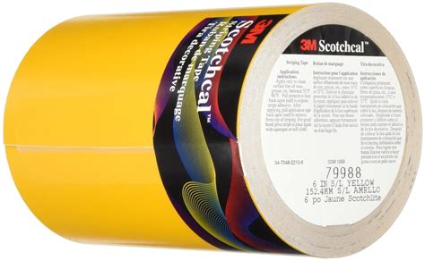 M Scotchlite Reflective Striping Tape Yellow Inch By Foot