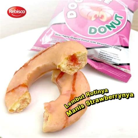 Donut Doowee Stawberry Chocolate Rebisco 1pcs X 30 Gram Lazada Indonesia