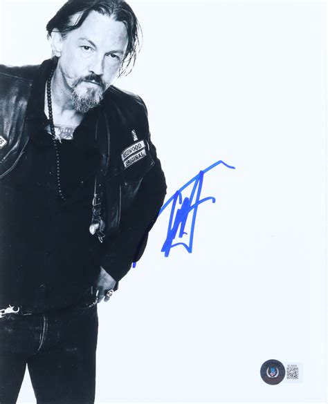 Tommy Flanagan Signed Sons Of Anarchy 8x10 Photo Beckett Pristine