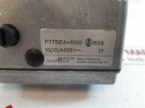 Johnson Controls P77bea 9350 High Pressure Switch Aeliya Marine