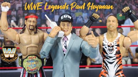 WWE Mattel Legends 18 Paul E Dangerously Paul Heyman Target Exclusive