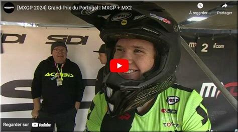 MOTOCROSS Portugal Agueda les intégrales vidéo MXGP et MX2 avec