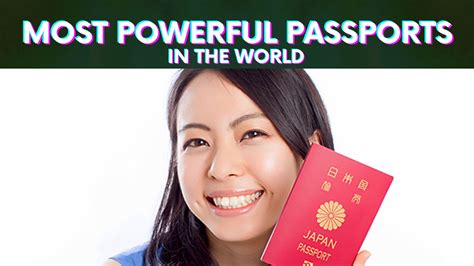 Top 10 Most Powerful Passports In The World 2023