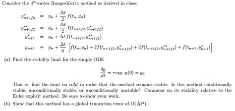 Runge Kutta Th Order Matlab Numerical Methods How To Use The Runge