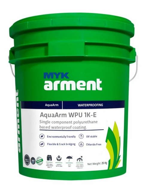 Kg Myk Arment Aquaarm Wpu K E Waterproofing Chemical At Rs