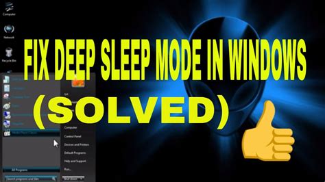 Fix Deep Sleep Mode In Windows Enable Or Disable Sleep Mode In