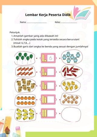 Modul Ajar Matematika Mengenal Bilangan 1 10 Fase A Docx