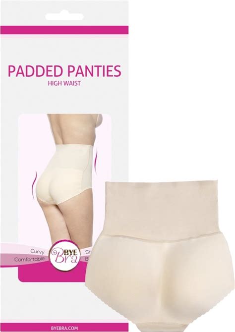 Bye Bra Naadloze Padded Slips Hoge Taille Butt Lift Buikcontrole