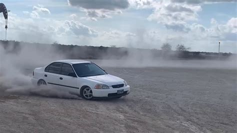 Honda Civic Drift Fwd Scandinavian Flick Kansei Youtube