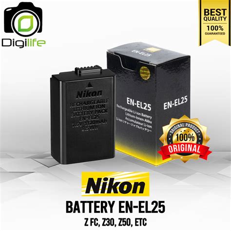 Nikon Battery En El25 ของแท้ For Z Fc Z30 Z50 Etc รับประกัน