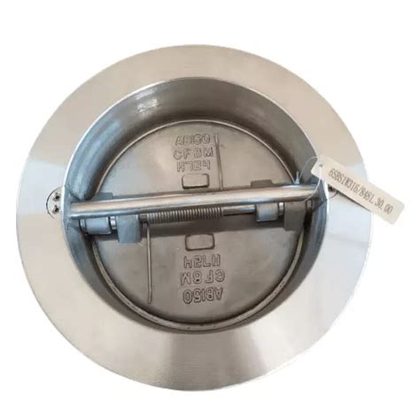 Astm A A Check Valve Dual Plate In Cl Rf Bosseal