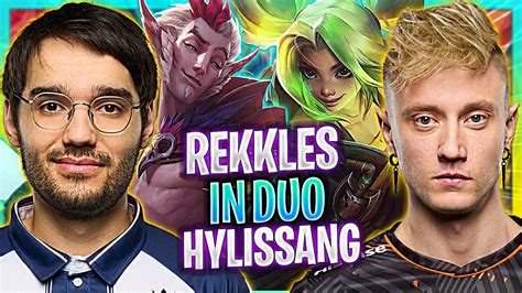 REKKLES IS INSANE WITH ZERI IN DUO WITH HYLISSANG FNC Rekkles Plays