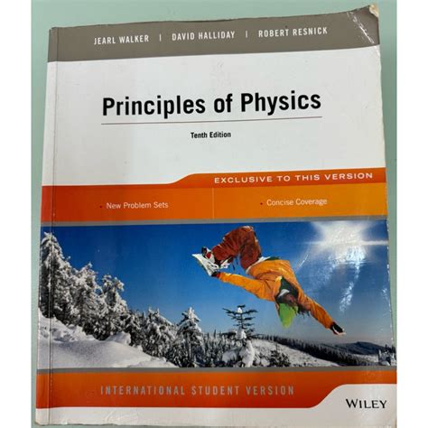 【小太陽】principles Of Physics David Halliday Robert Resnick J 蝦皮購物