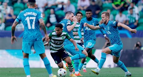 Sporting De Lisboa Derrot En Los Minutos Finales A Tottenham Por La