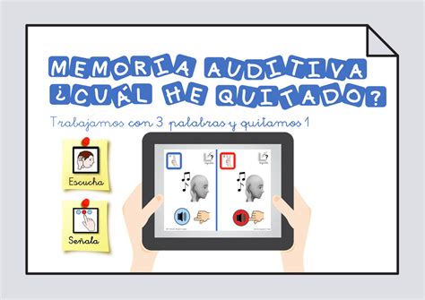 Cu L He Quitado Memoria Auditiva Memoria Auditiva Soyvisual