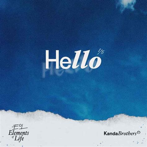 Kanda Brothers Hello Mewakili Elemen Udara Oridistro