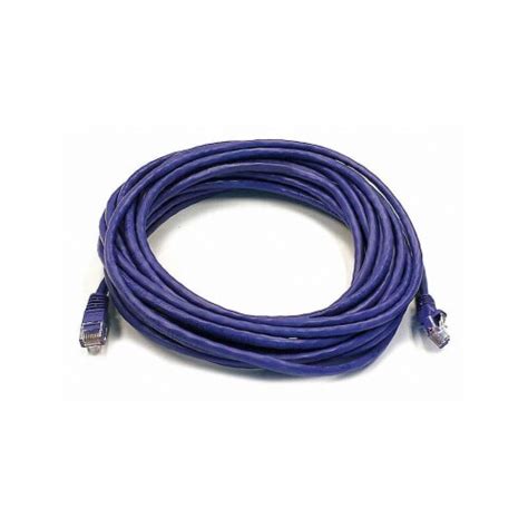 Monoprice Patch Cord Cat 5e Booted Purple 25 Ft 2156 1 Kroger