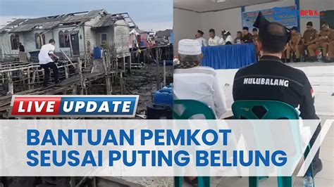 Korban Angin Puting Beliung Terima Bantuan Dari Pemko Batam Ratusan