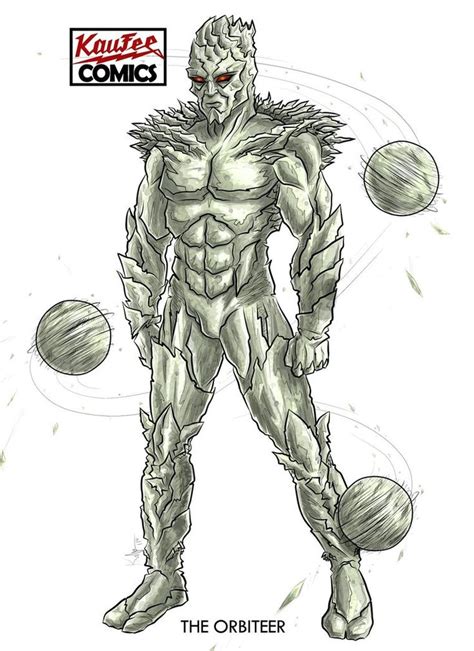 Kaufee Comics Original Character The Orbiteer The Alien Lord Of