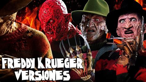 Todas Las Versiones Y Peliculas De Freddy Krueger Maxilunapmy Youtube