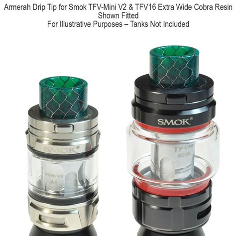 Armerah Drip Tip For Smok Tfv Tfv Tfv Mini V Short X Wide Cobra