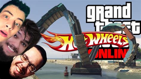 GTA V Online Corrida da Hot Wheels 35 EU NÃO SEI MAIS JOGAR