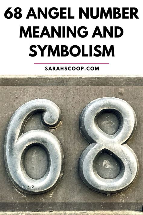 68 Angel Number Meaning And Symbolism Sarah Scoop