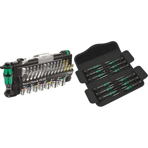 Amazon.com: Wera 056490 Tool-Check Plus Bit Ratchet Set with Sockets ...
