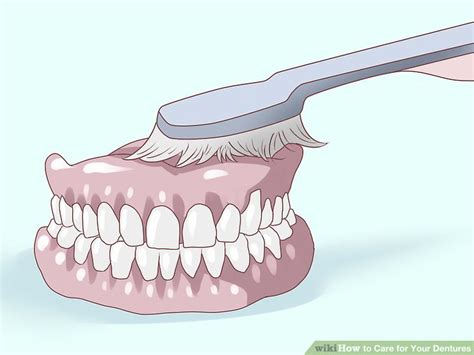 Ways To Care For Your Dentures Wikihow