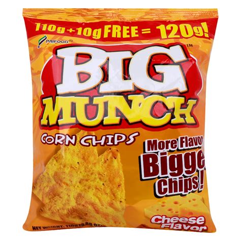 Big Munch Cheese Corn Chips 110 G Online At Best Price Products From