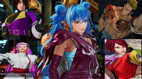 KOF Misa Lady Ryona War Ash Haohmaru Heidern Robert Hot Yamazaki