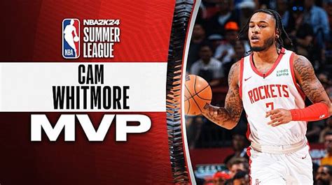 Nba公布夏季聯賽mvp 火箭新人whitmore獲選 緯來體育新聞 Line Today