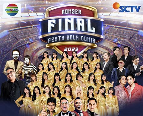 Kemeriahan Konser Final Pesta Bola Dunia Jelang Bergulirnya Laga