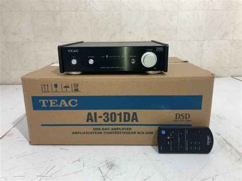 【目立った傷や汚れなし】teac ティアック Ai 301da Z Dac ステレオプリメインアンプ E031a271の落札情報詳細