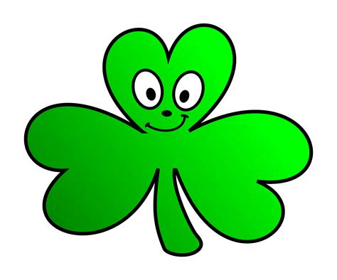 Shamrock Clip Green Clover St Patricks Day Free Png