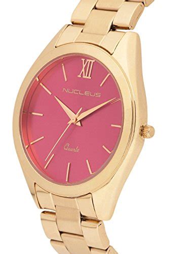 Nucleus Casual Analog Pink Dial Unisex Watch Nmksggp Amazon In