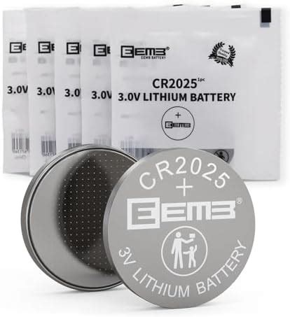 5Plus 5 Pcs CR2025 DL2025 3V Lithium Battery CR 2025 Coin Cell Button