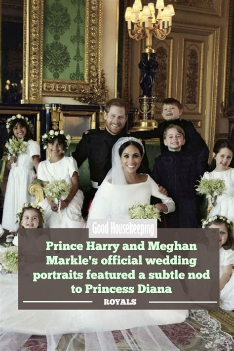 Prince Harry And Meghan Markles Official Wedding Portrait Is Featured