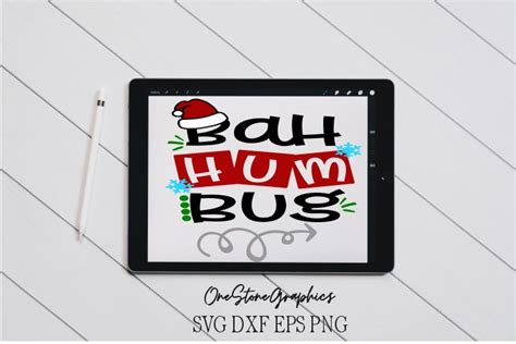 Christmas Svgbah Hum Bug Svgchristmas Humor Svg