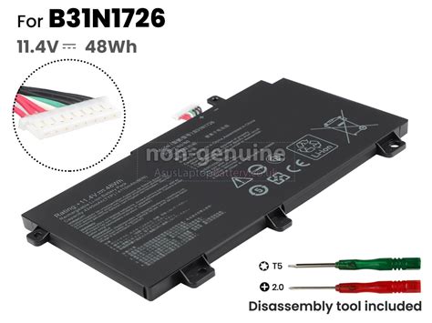 Battery for Asus FX505DY laptop,replacement Asus FX505DY batteries(3 cells,48Wh)