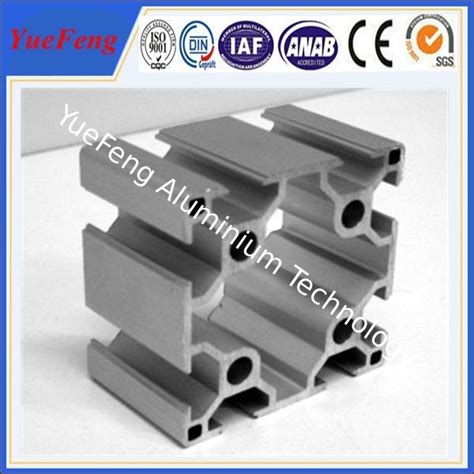 T T Slot Clear Anodizing Industry Extrusion Aluminum Profile