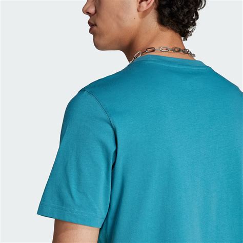 Adidas Adicolor Classics Trefoil Tee Turquoise Adidas LK